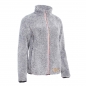 Preview: North Ways® Damen Polar-Fleece Jacke grau-meliert Isa