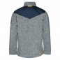 Preview: North Ways® Hybrid-Jacke BISHOP Fleece blau grau modernes Design