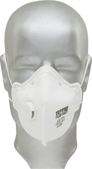12x Tector® FFP3 faltbare Staubschutzmaske mit Ausatmungsventil Feinstaubschutz