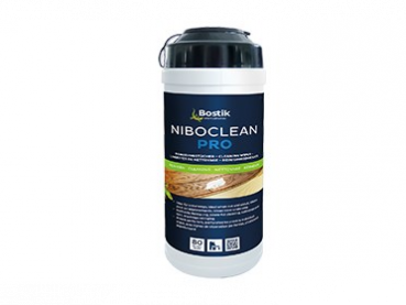Reinigungstücher 80 Stück Niboclean Pro 6 Spender Dose für Hände und Werkzeug