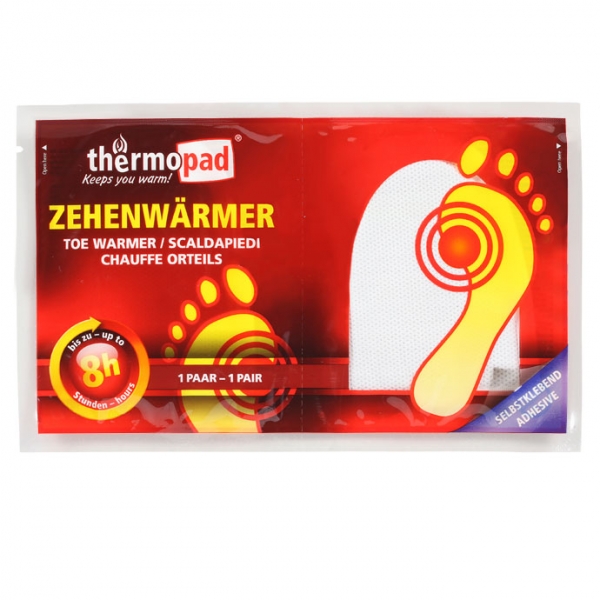 Thermopad Zehenwärmer, hilft bei kalten Zehen im 2er Pack
