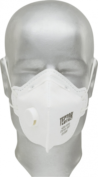 Faltbare Staubmaske FFP2 mit Ventil