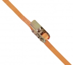 TECTOR® Ratschen-Zurrgurt, 1-teilig mit Ratsche orange in verschiedenen Längen VPE: 50 Stk.